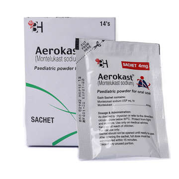 Picture of Aerokast 4 Mg Sachet 1x14s